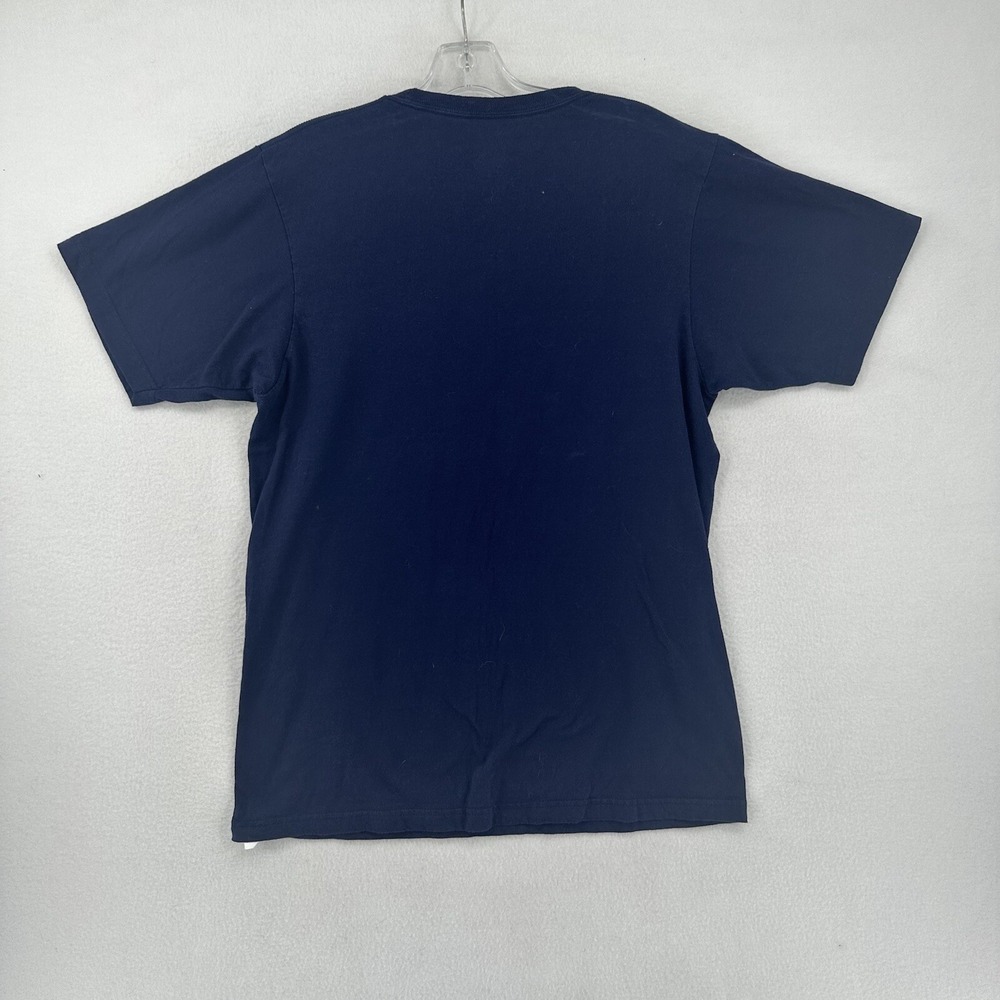 Buffalo Sabres Reebok Men's Short Sleeve T Shirt - Size medium Blue Cotton - Picture 2 of 7